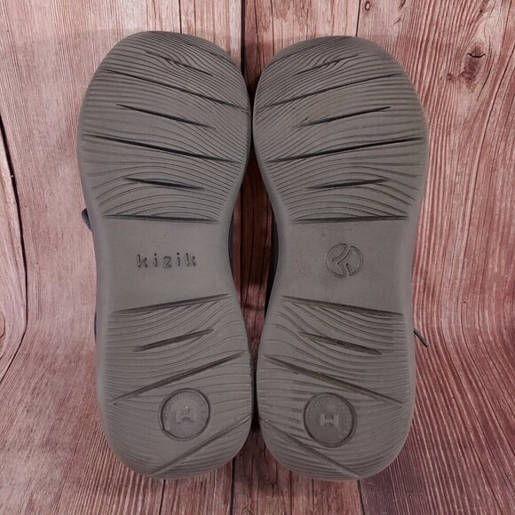 *READ* Kizik Unisex Size M12 W13.5 Madrid Eco Knit Shoes Graphite Hands Free - Picture 13 of 14